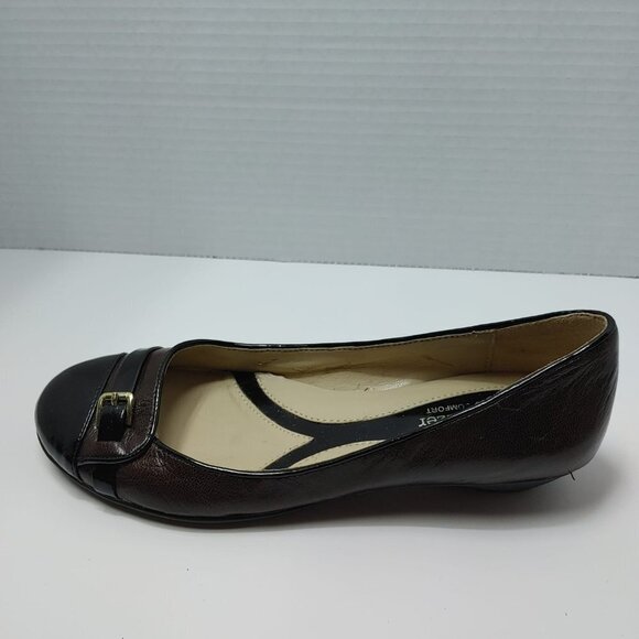 Naturalizer N5 Comfort shoes Brown & Black Women Slip On Shoes Low Heels Flats - Picture 3 of 14